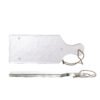 Johni Serving Board, Clear, Recycled Glass