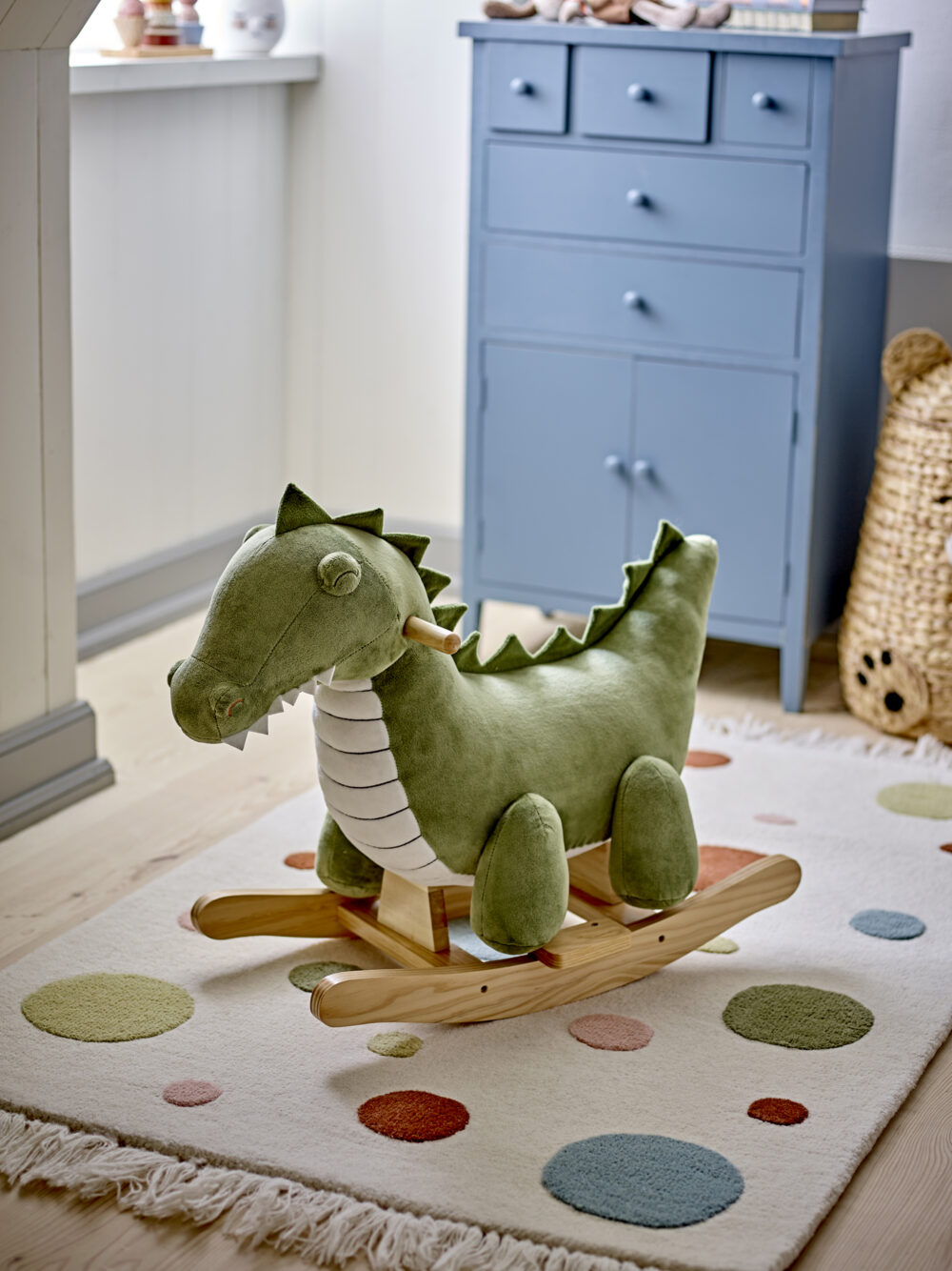 Arnie Rocking Toy, Crocodile, Green, Polyester - Image 5