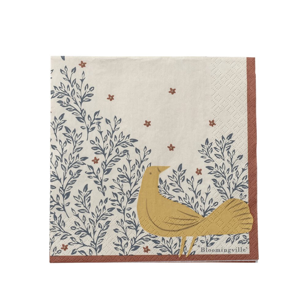 Hezha Napkin, Yellow, FSC® Mix, Papier