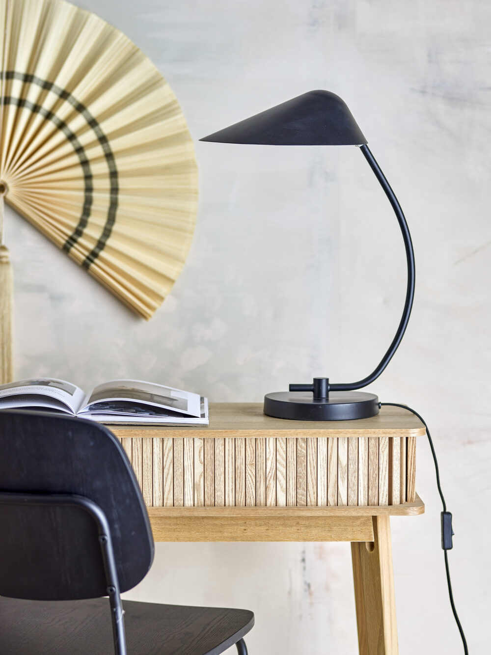 Nisella Table lamp, Black, Metal - Image 4