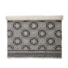 Aco Rug, Black, Cotton