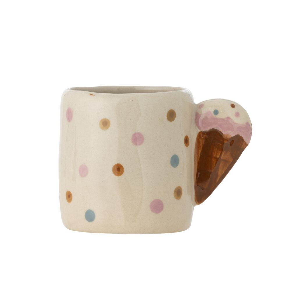 Creamy Cup, Nature, Stoneware
