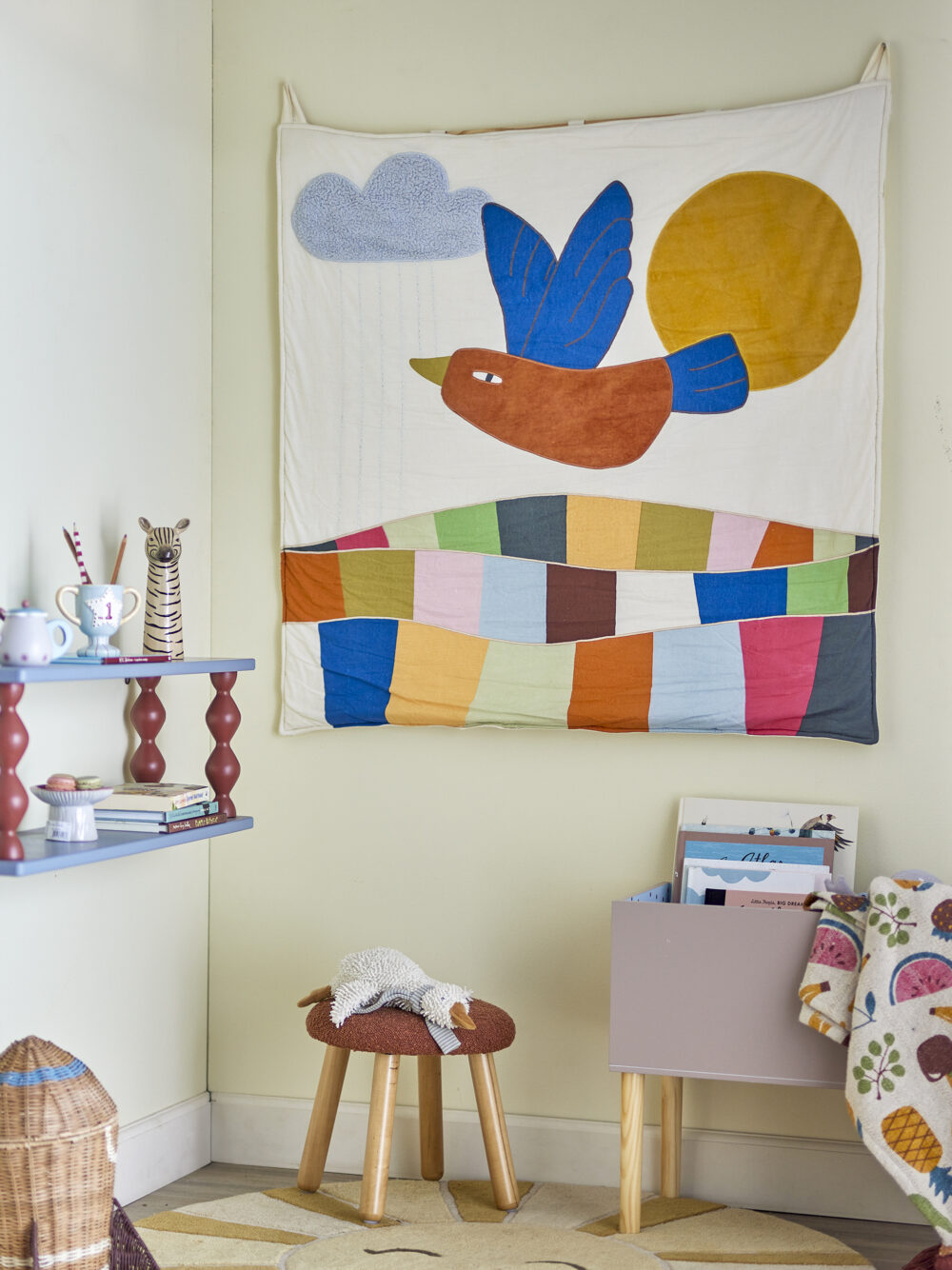 Colorine Wall Decor, Nature, Cotton - Image 4