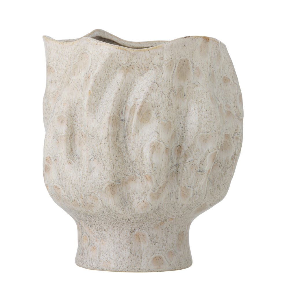 Adair Vase, White, Stoneware