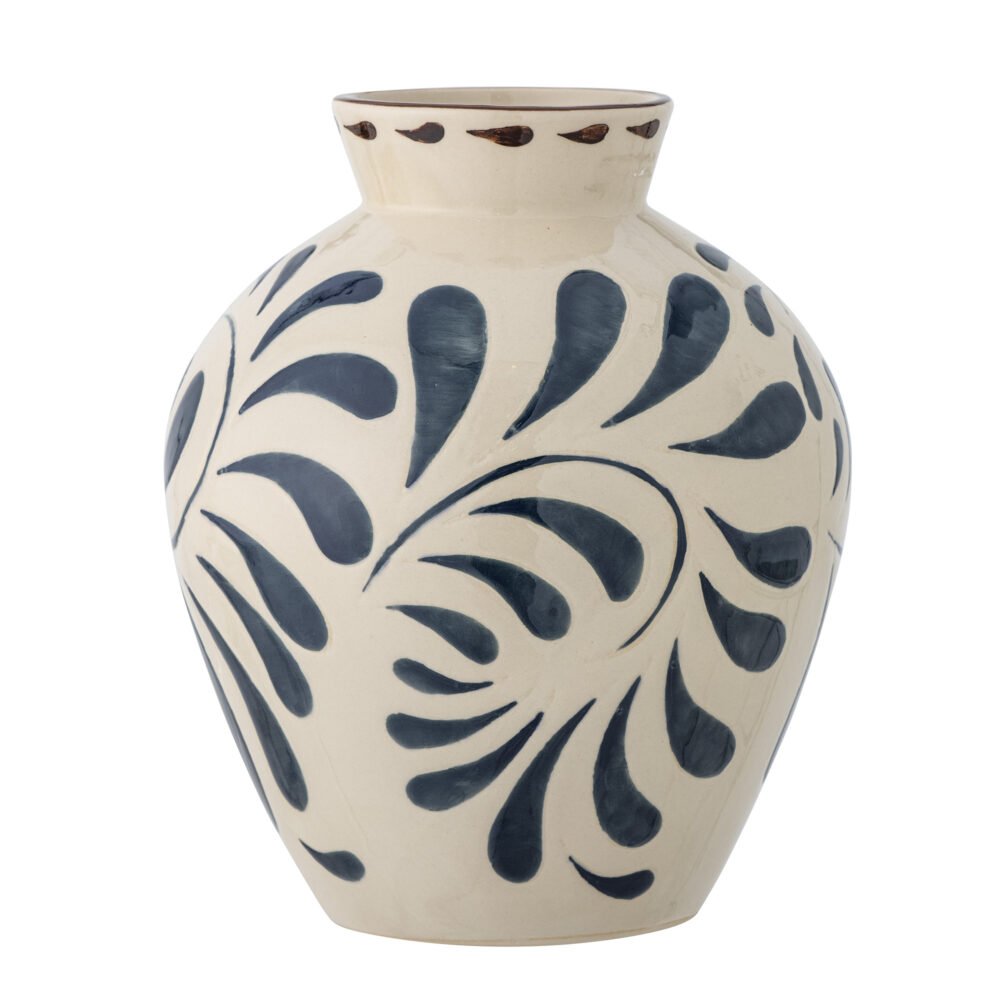 Heikki Vase, Blue, Stoneware