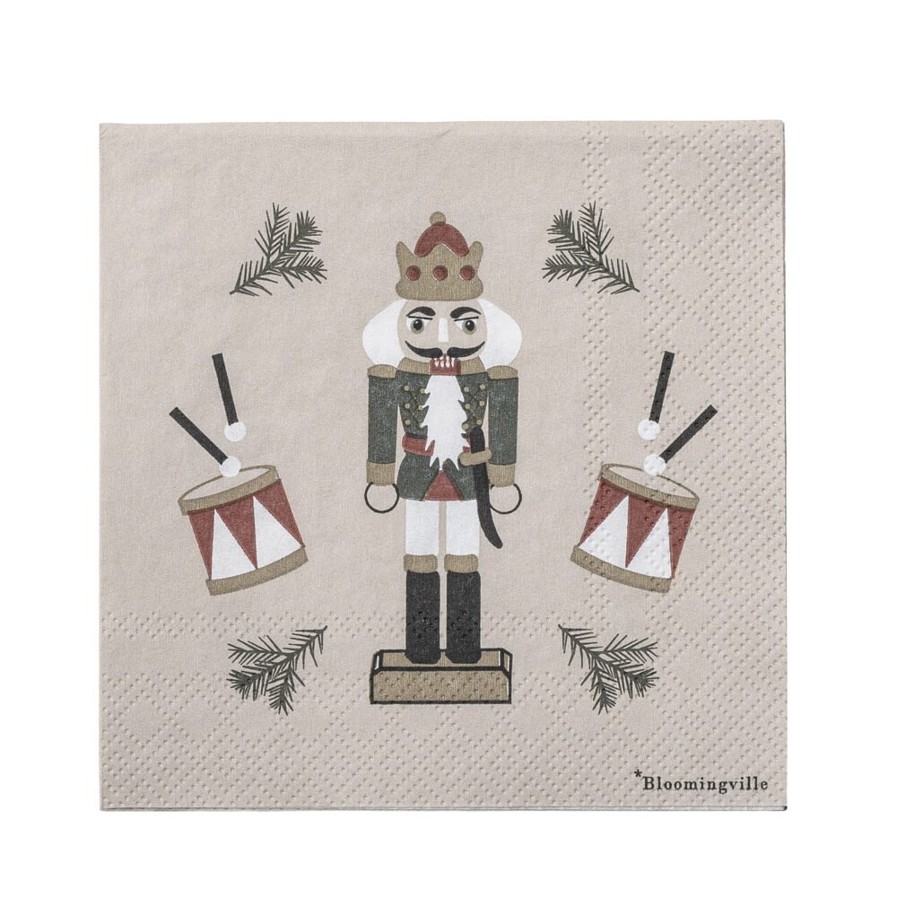 Jolly Napkin, Green, FSC® Mix, Paper