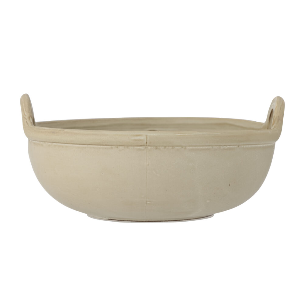 Janti Bowl, Grey, Stoneware - Image 3