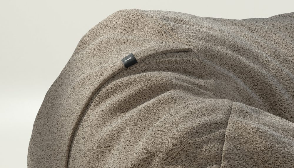vetsak | Cover Beanbag Large - loop loop - taupe