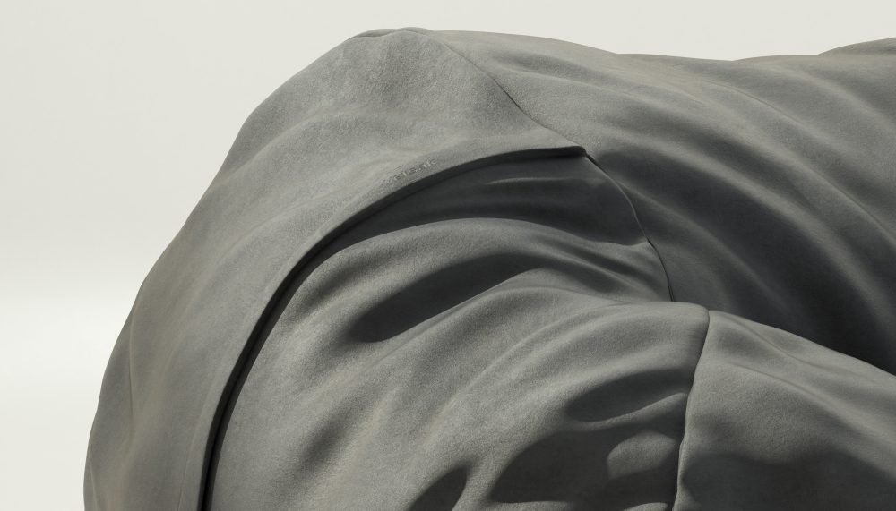 vetsak | Beanbag Large - leather - dark grey