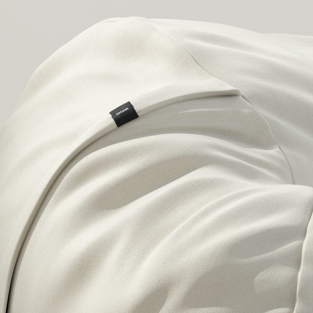 vetsak | Beanbag Large - pique - creme
