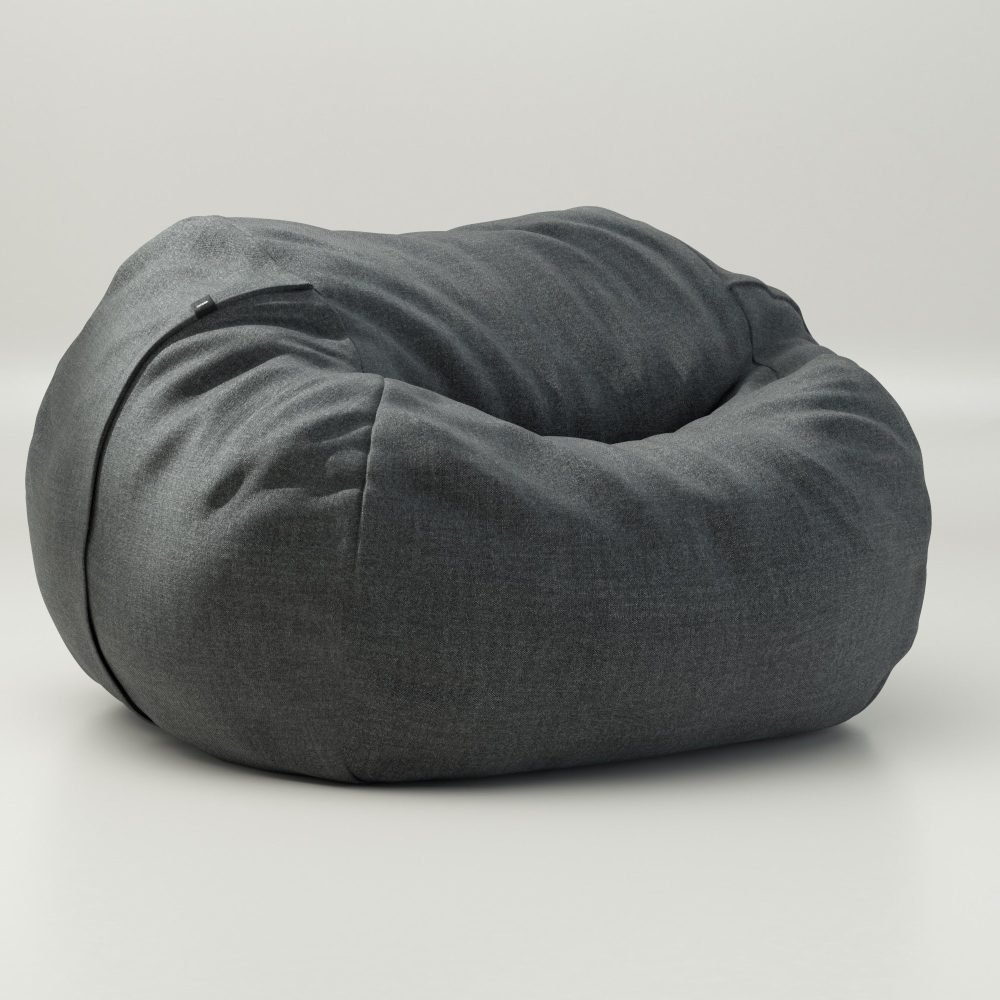 vetsak | Beanbag Large - pique - dark grey