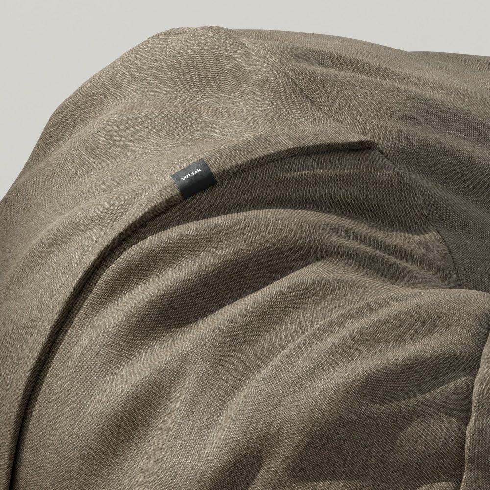 vetsak | Beanbag Large - pique - taupe