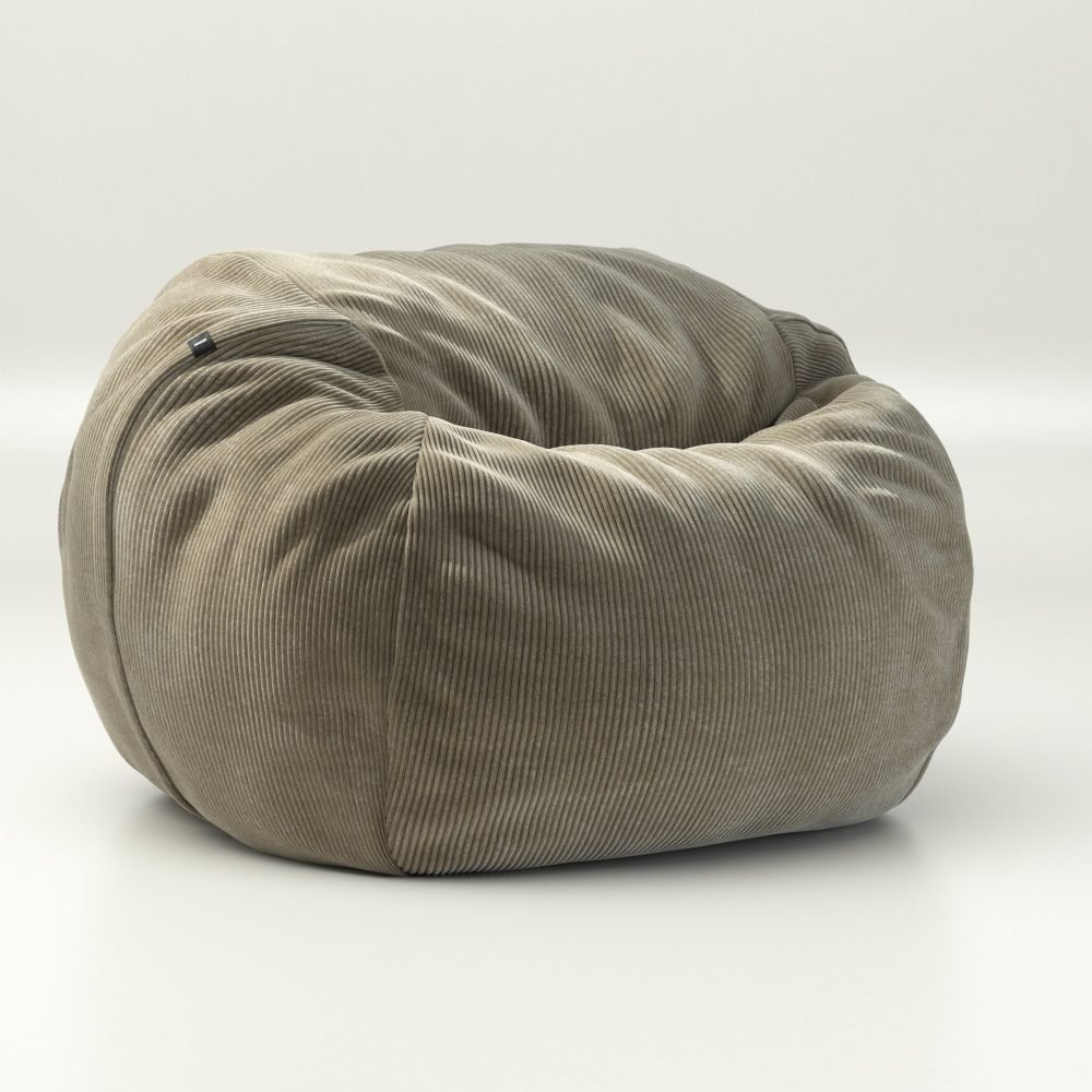 vetsak | Beanbag Medium - cord velour - khaki
