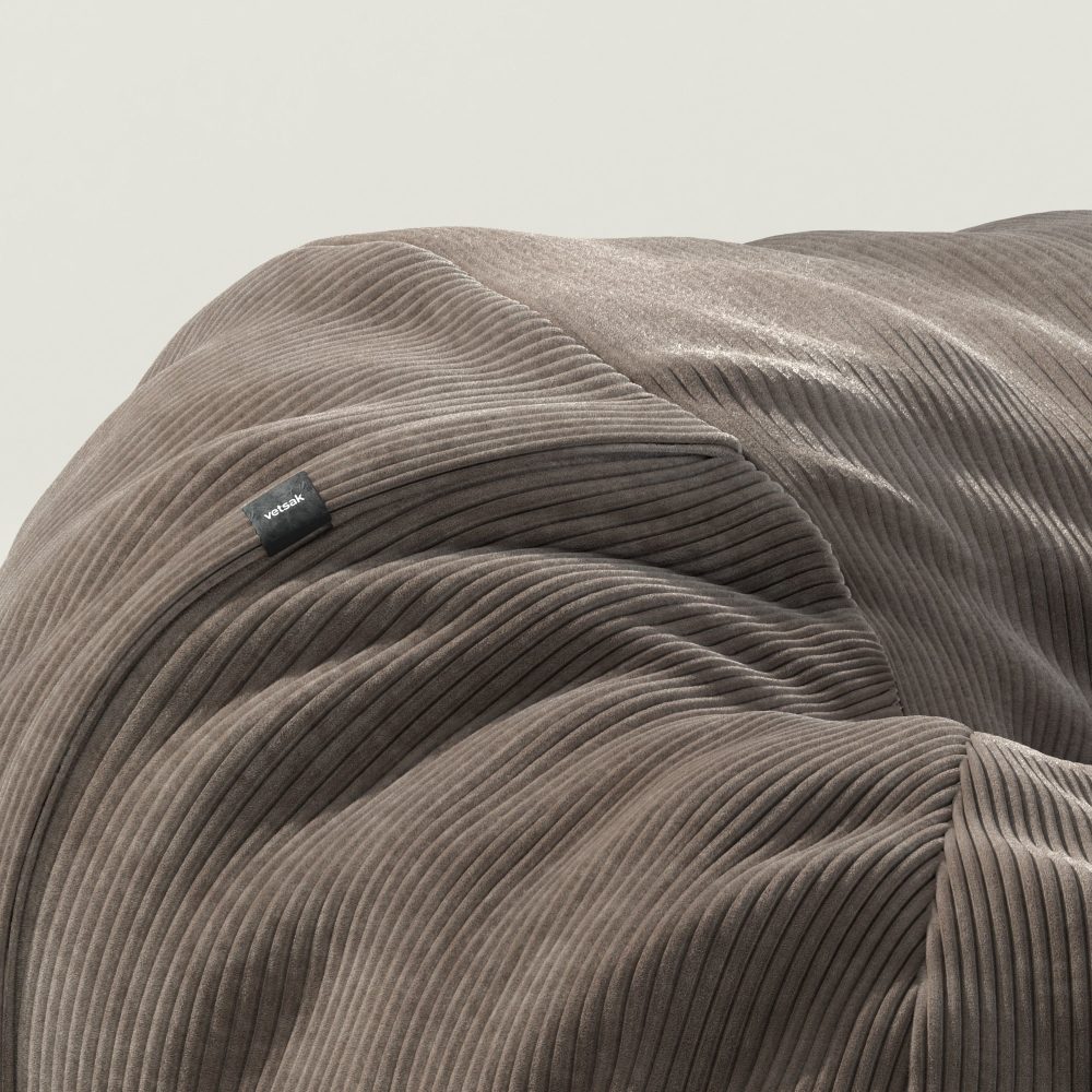 vetsak | Beanbag Medium - cord velour - mocha