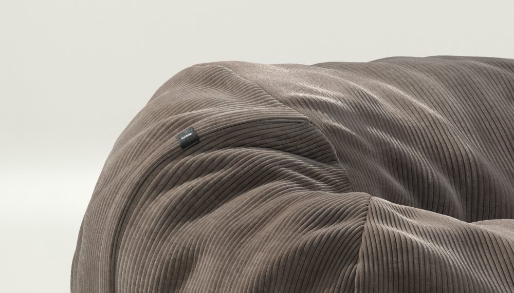 vetsak | Beanbag Medium - cord velour - mocha
