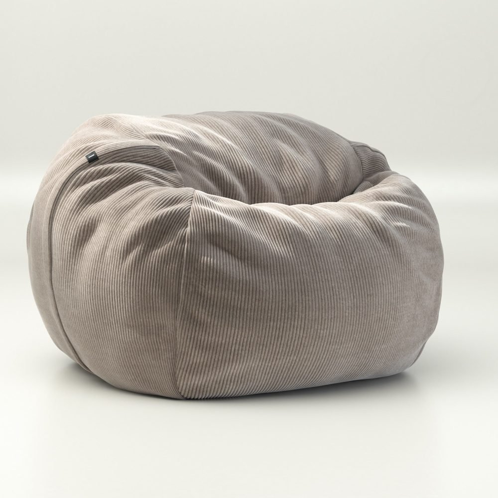 vetsak | Beanbag Medium - cord velour - platinum