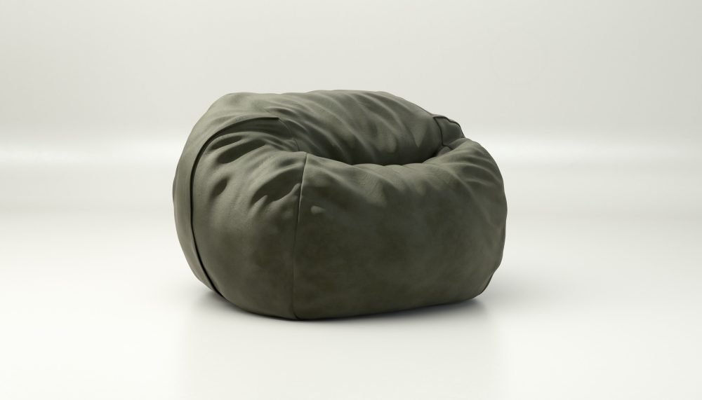 vetsak | Beanbag Medium - leather - olive