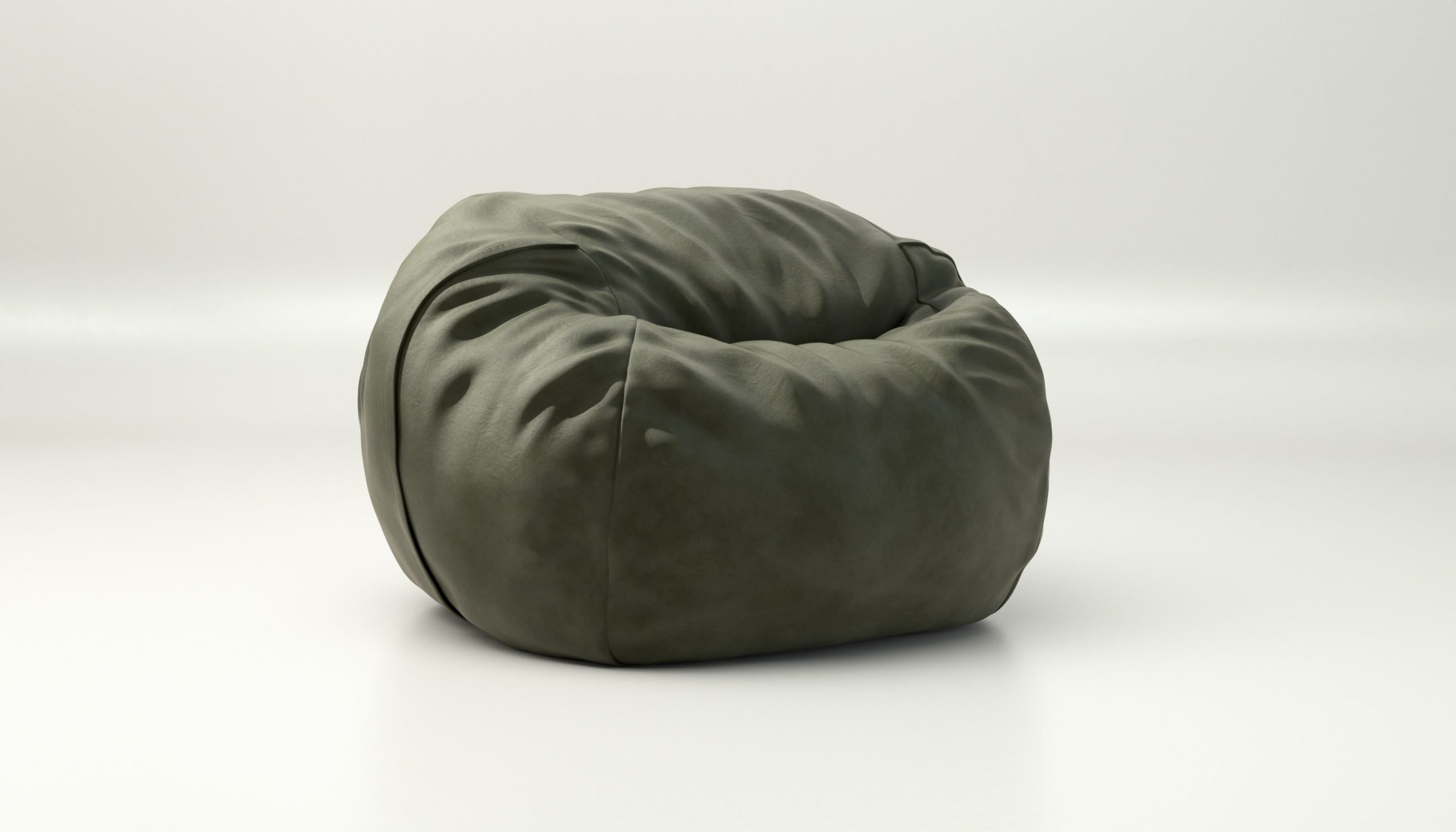 vetsak | Beanbag Medium - leather - olive