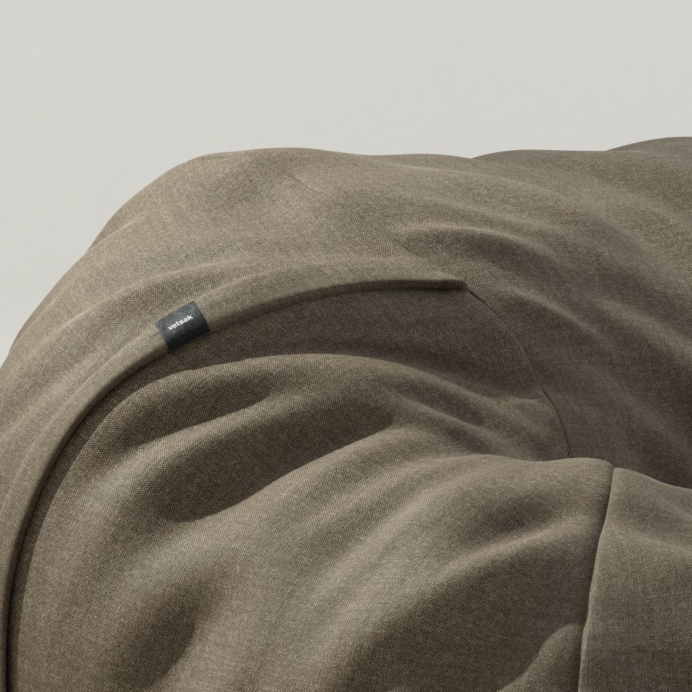 vetsak | Beanbag Medium - pique - taupe
