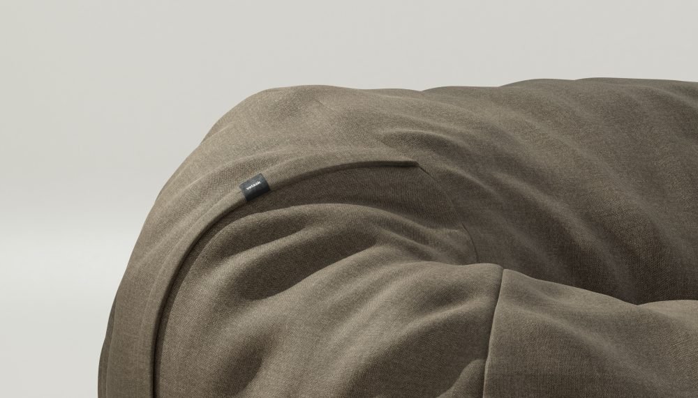 vetsak | Beanbag Medium - pique - taupe