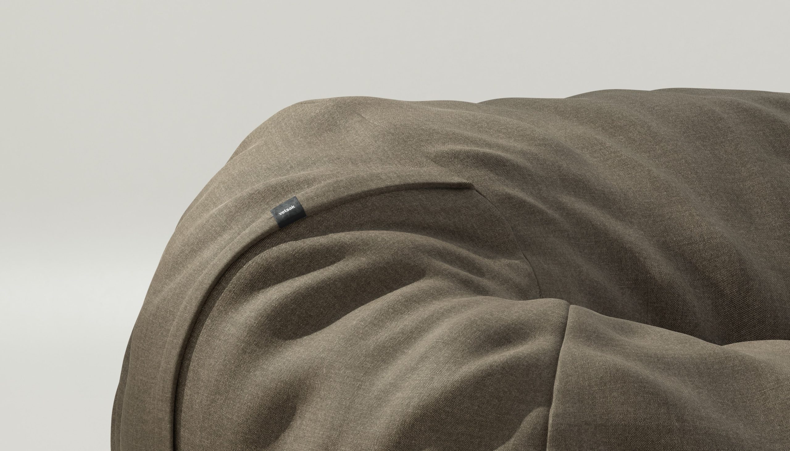 vetsak | Beanbag Medium - pique - taupe