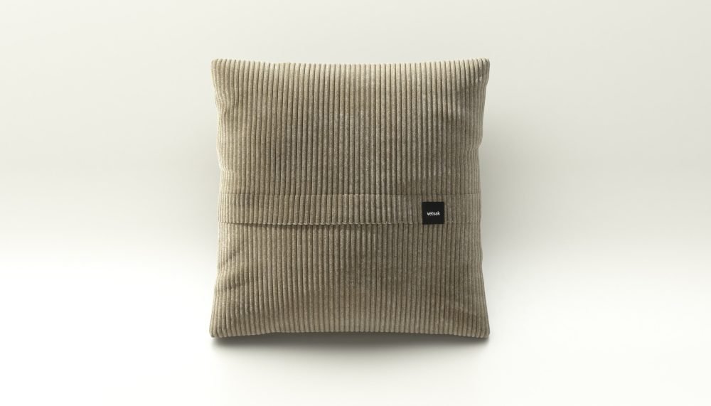 vetsak | Big Pillow - cord velour - khaki