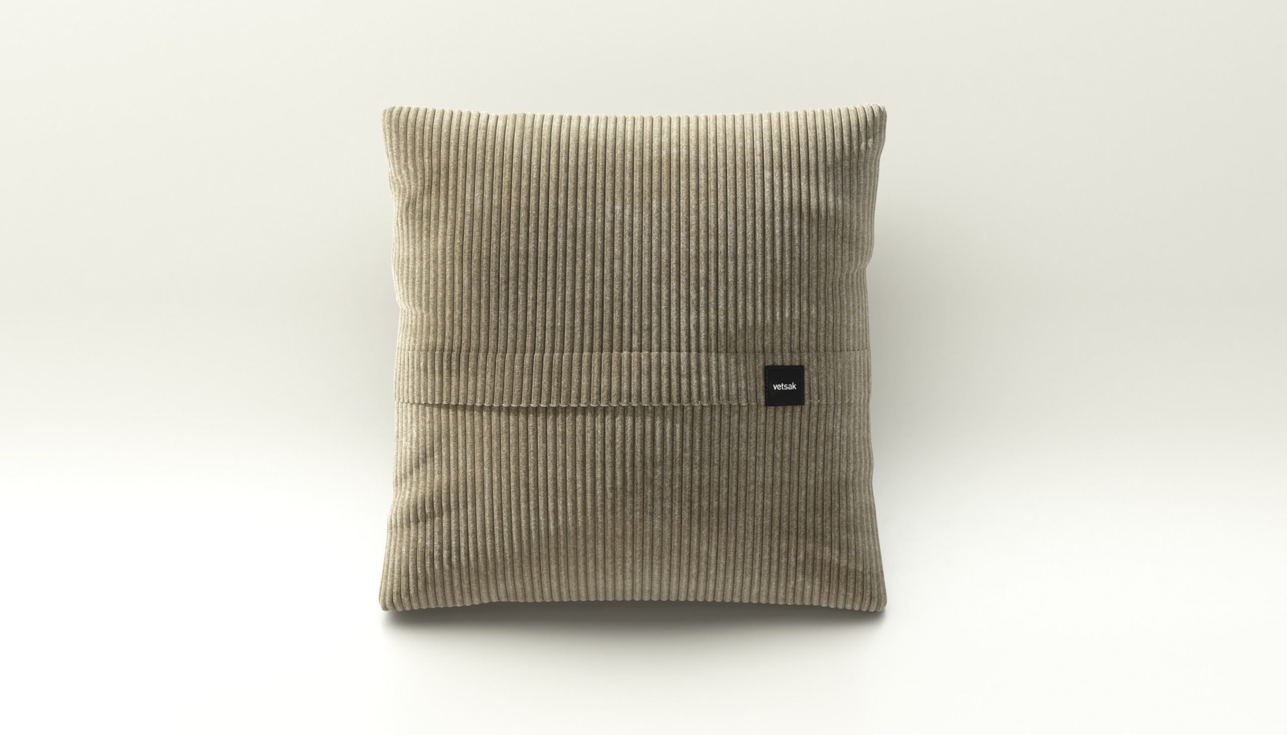 vetsak | Big Pillow - cord velour - khaki
