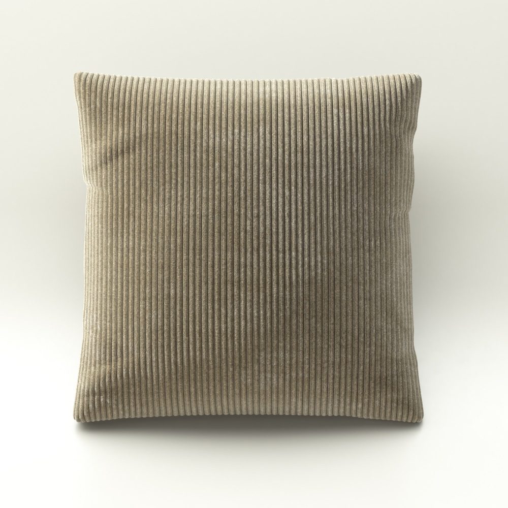 vetsak | Big Pillow - cord velour - khaki