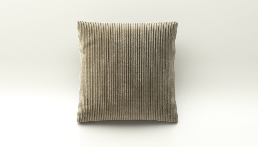 vetsak | Big Pillow - cord velour - khaki