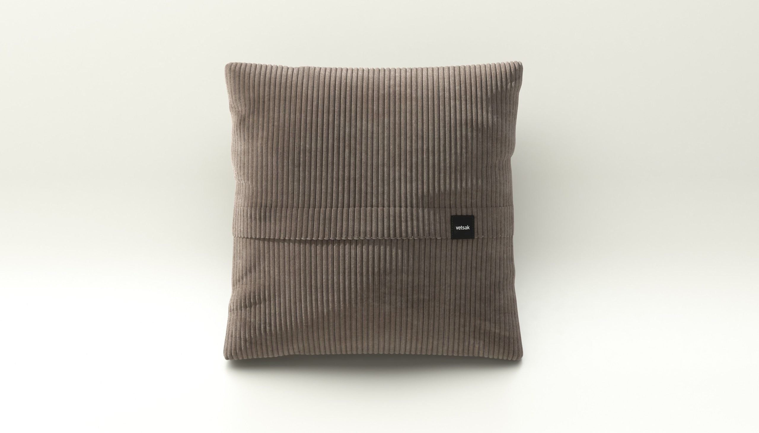vetsak | Big Pillow - cord velour - mocha