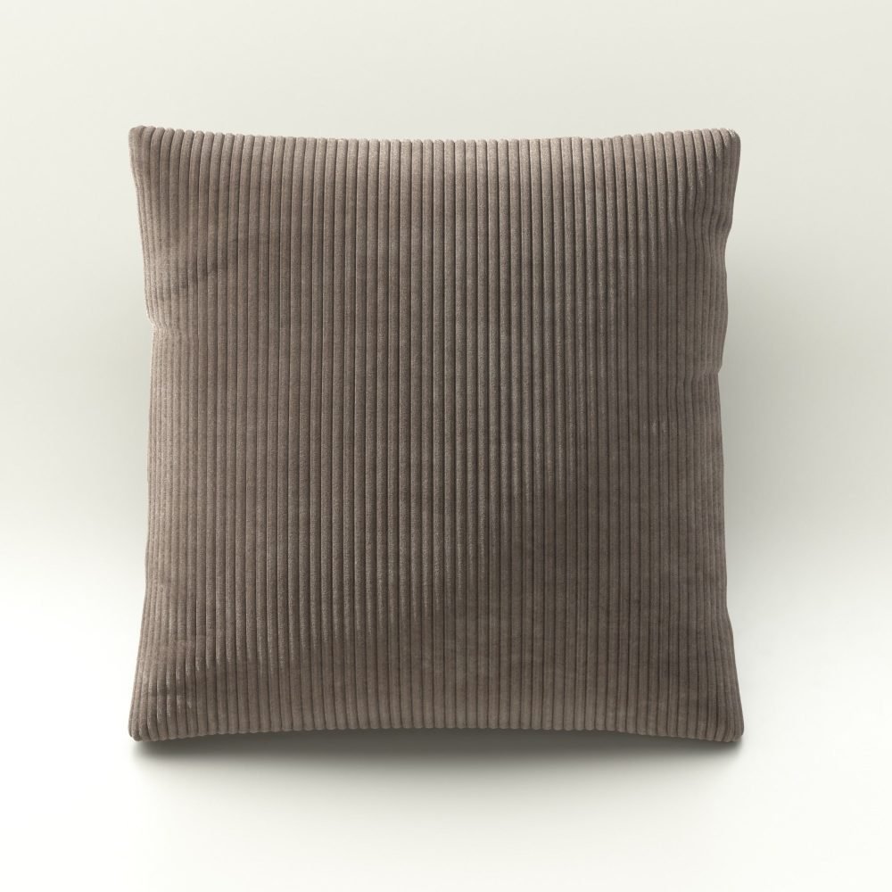 vetsak | Big Pillow - cord velour - mocha