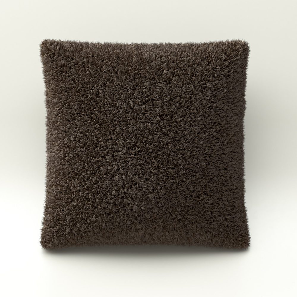vetsak | Big Pillow - doodle - cacao