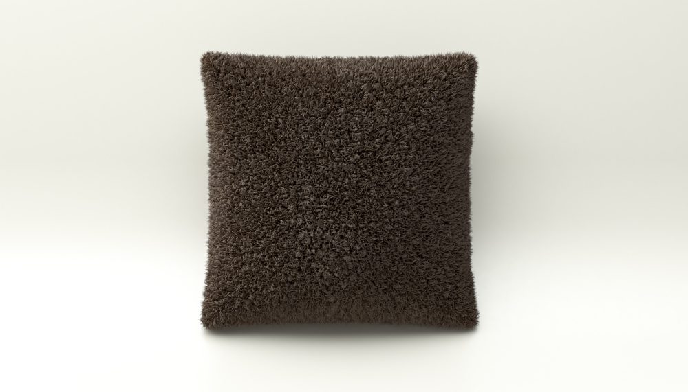 vetsak | Big Pillow - doodle - cacao