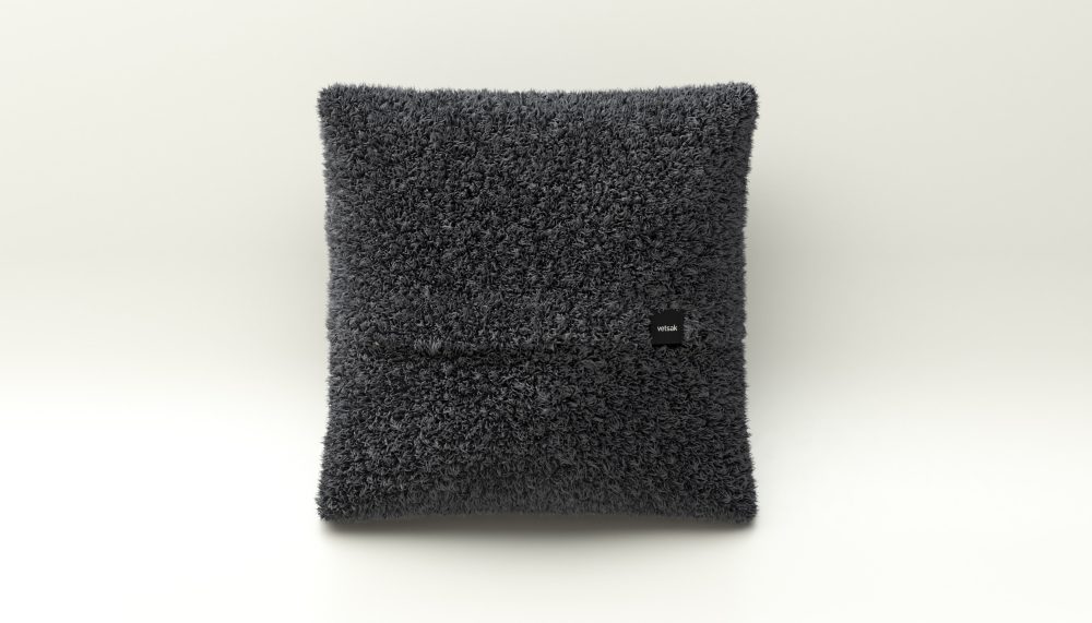vetsak | Big Pillow - doodle - dark grey