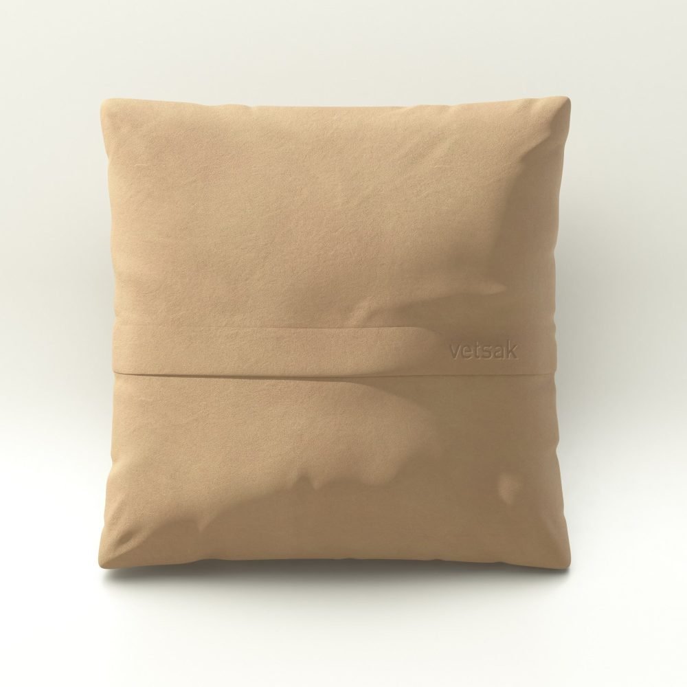 vetsak | Big Pillow - leather - beige
