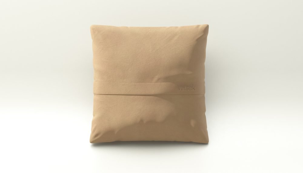 vetsak | Big Pillow - leather - beige