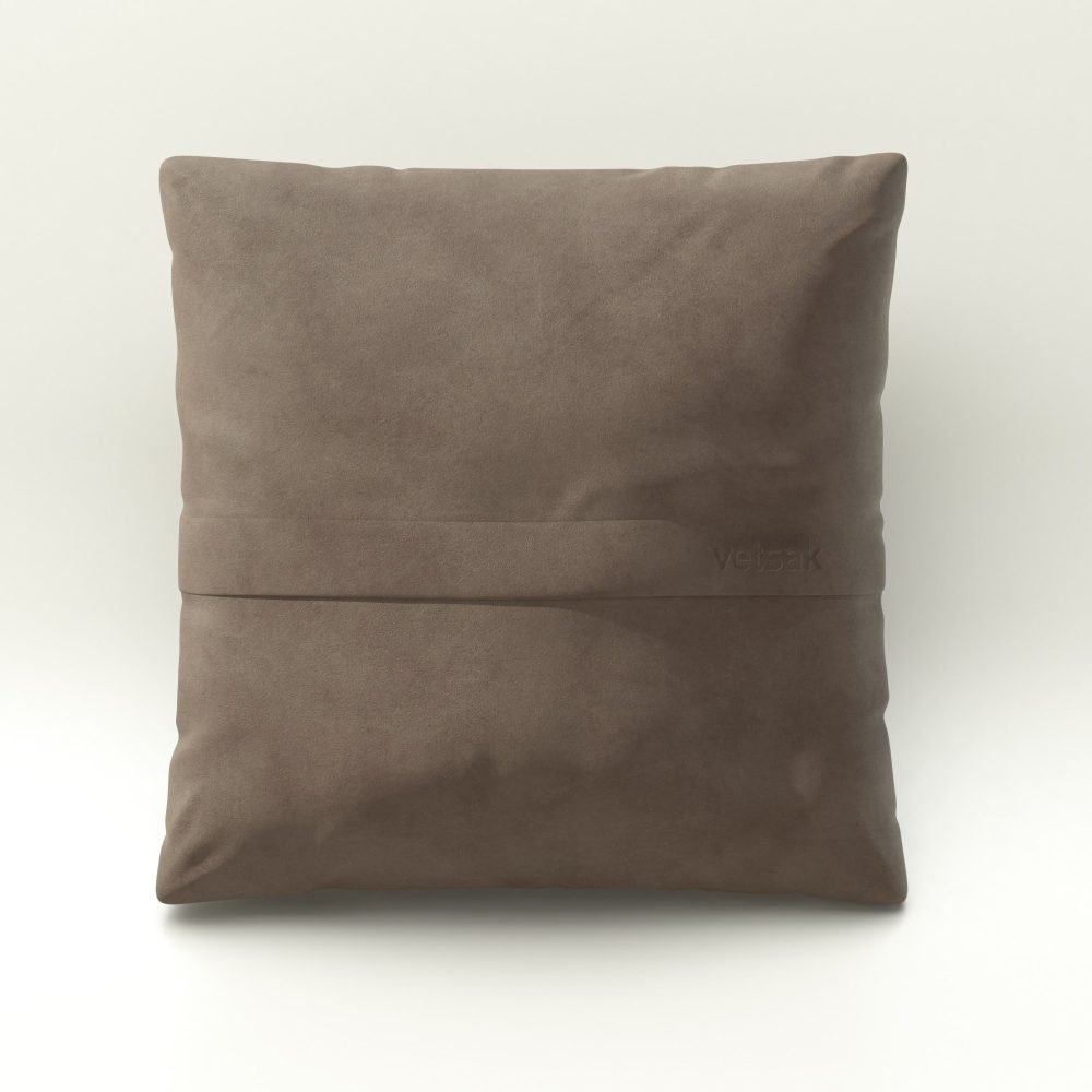 vetsak | Big Pillow - leather - cacao