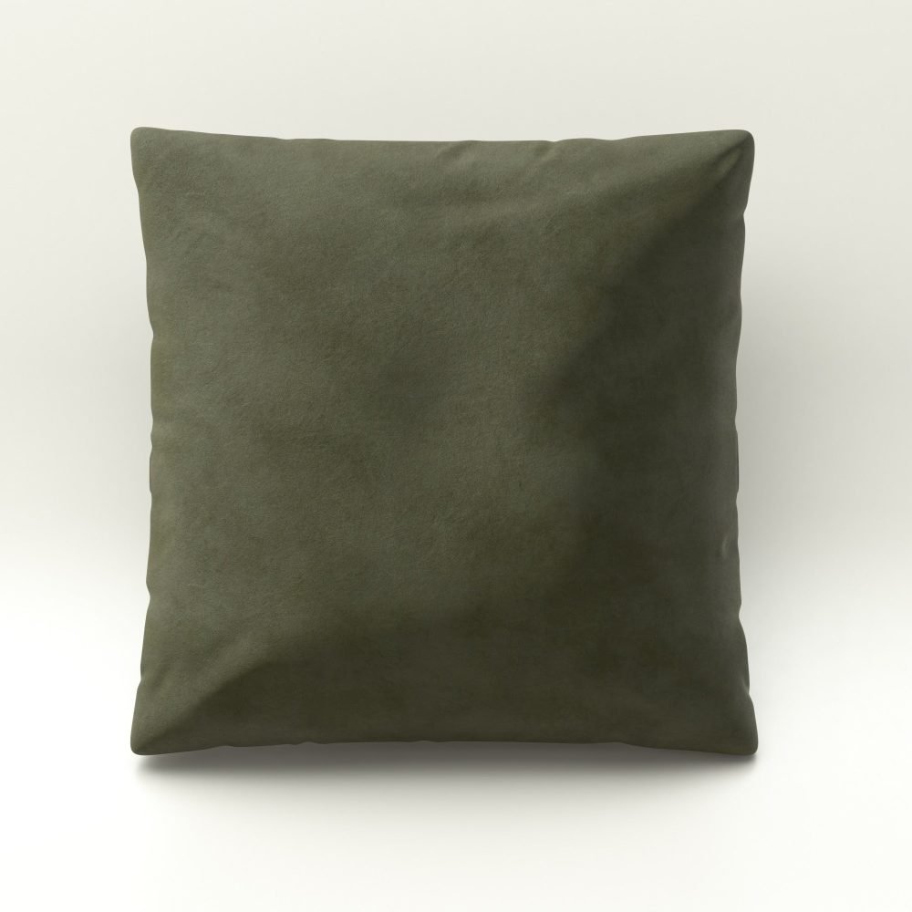 vetsak | Big Pillow - leather - olive