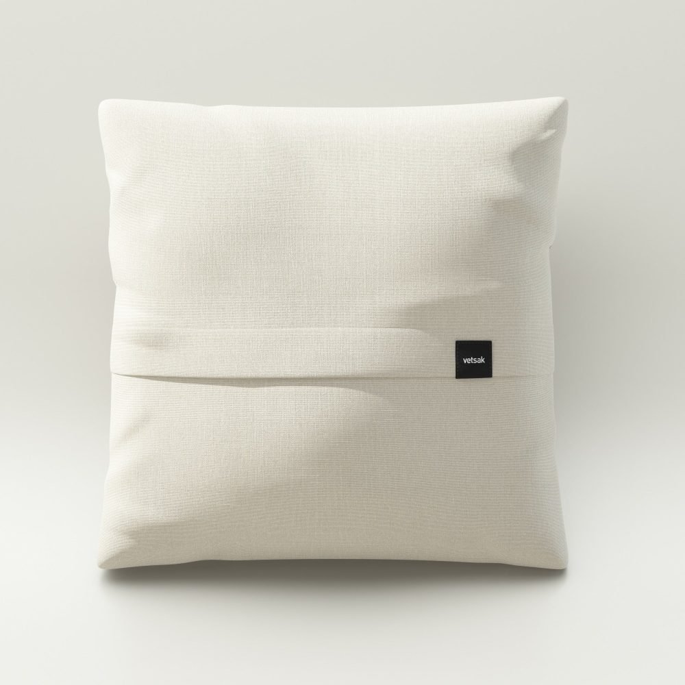 vetsak | Big Pillow - pique - creme