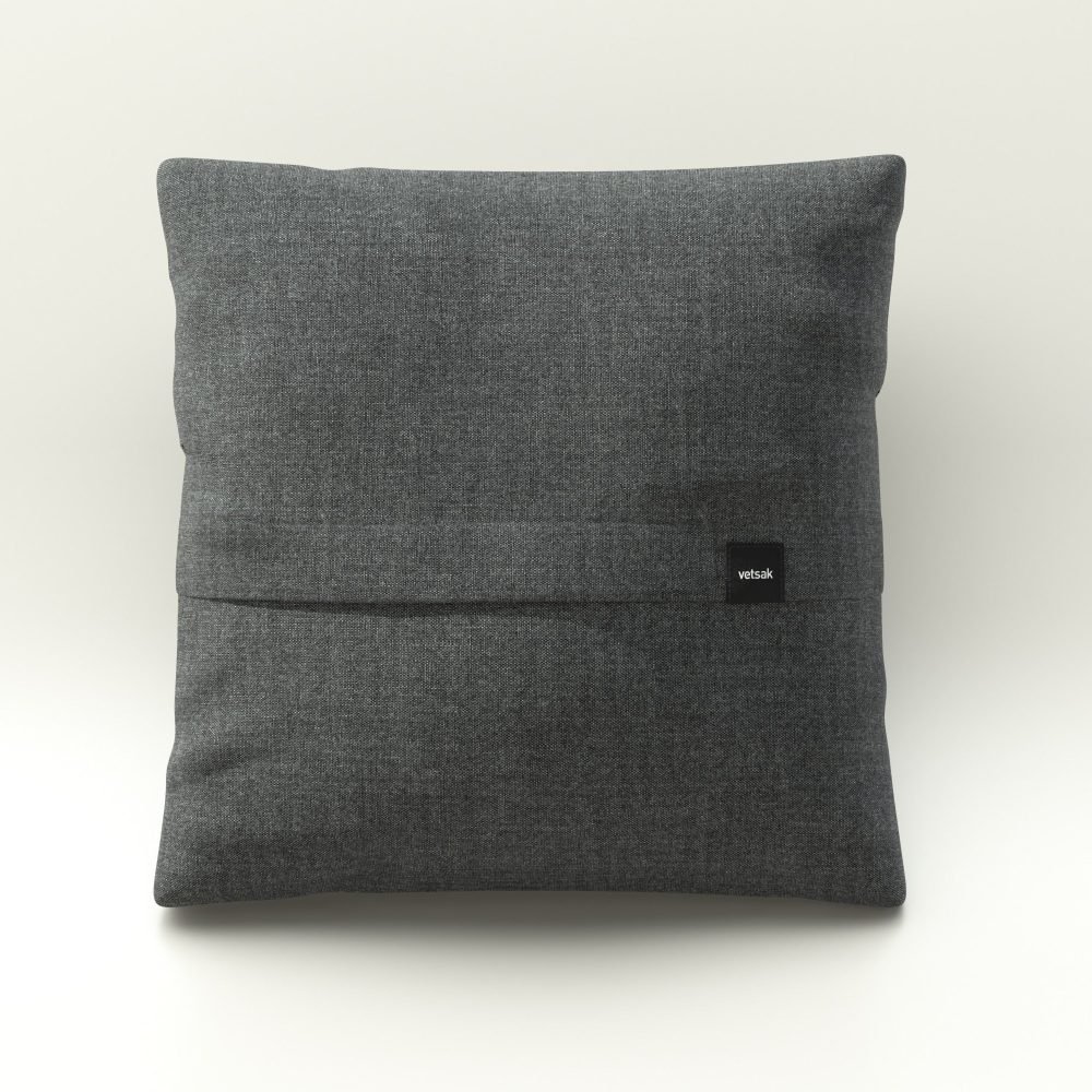 vetsak | Big Pillow - pique - dark grey