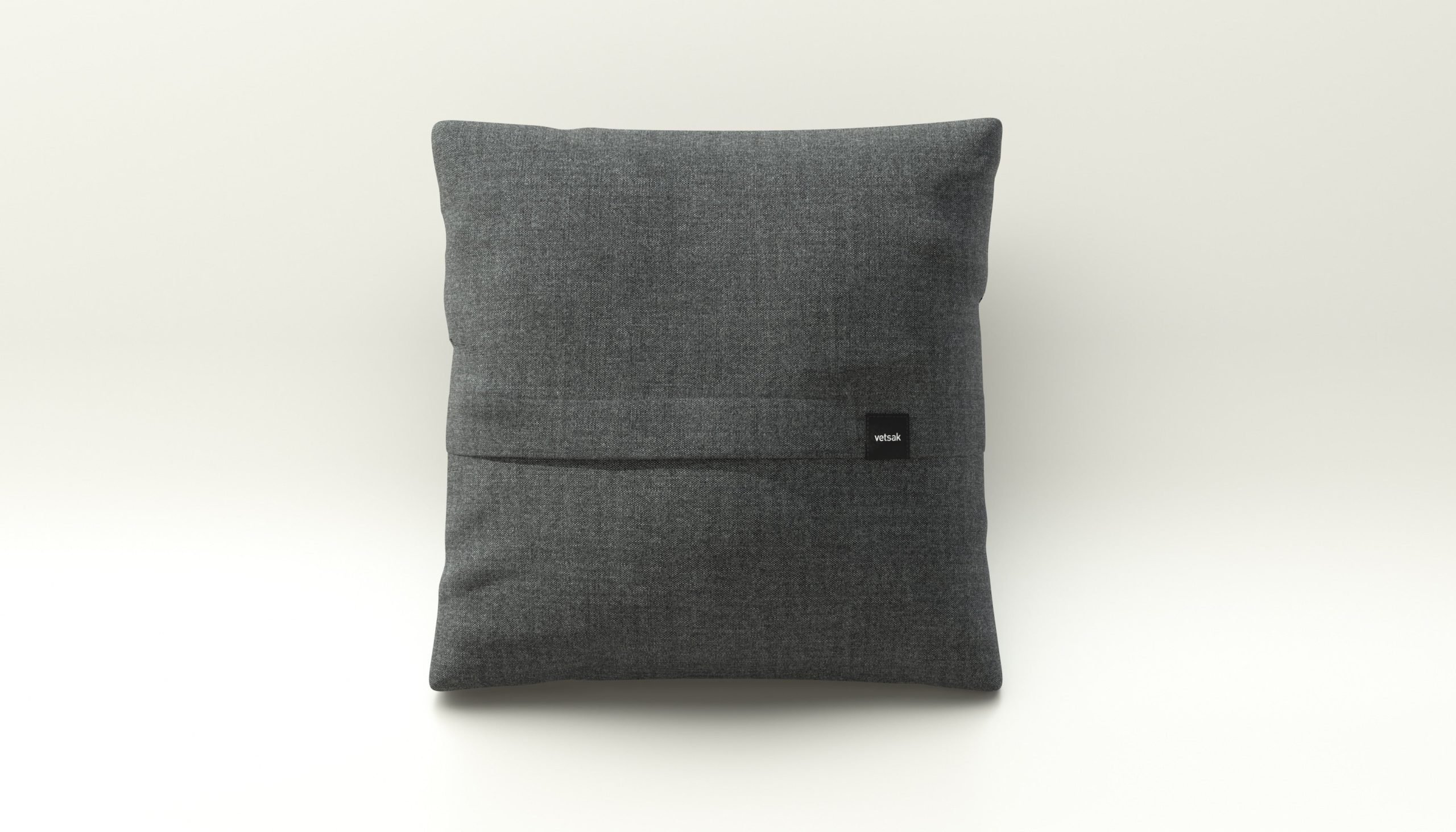 vetsak | Big Pillow - pique - dark grey