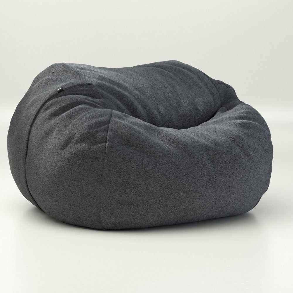 vetsak | Cover Beanbag Large - loop loop - anthracite