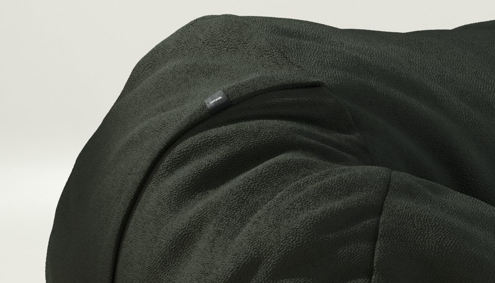 vetsak | Cover Beanbag Large - loop loop - mousse