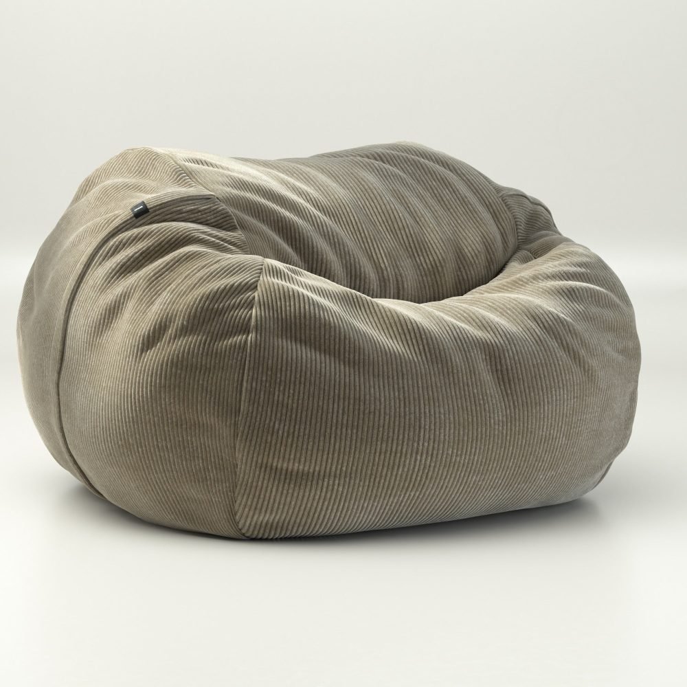 vetsak | Cover Beanbag Large - cord velour - khaki