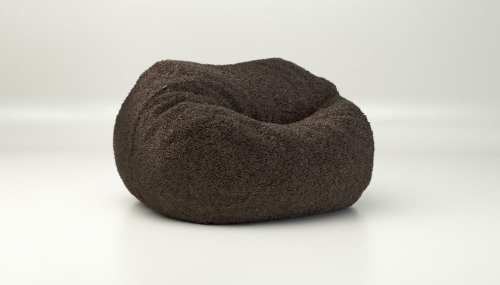 vetsak | Cover Beanbag Large - doodle - cacao