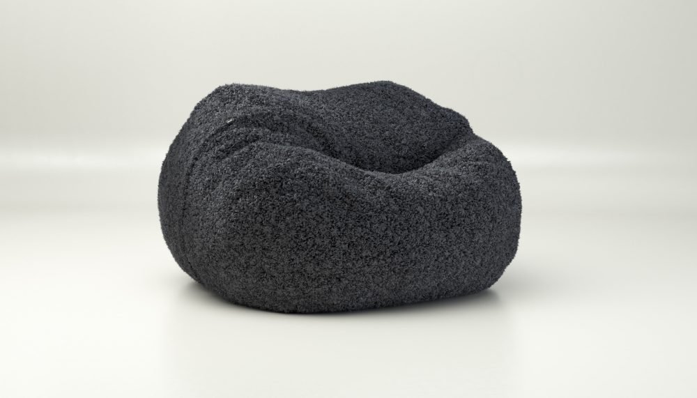 vetsak | Cover Beanbag Large - doodle - dark grey
