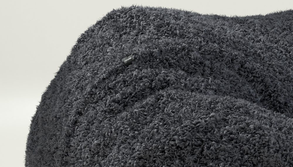 vetsak | Cover Beanbag Large - doodle - dark grey