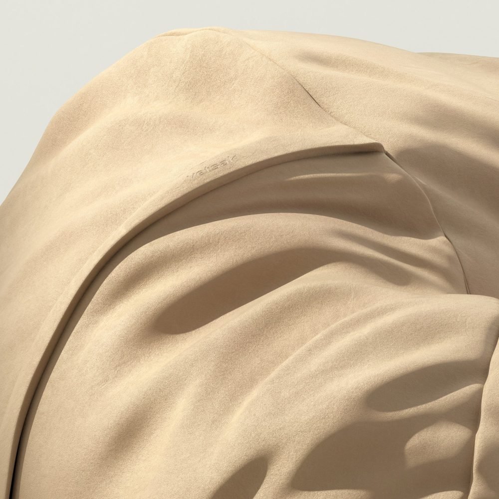 vetsak | Cover Beanbag Large - leather - beige