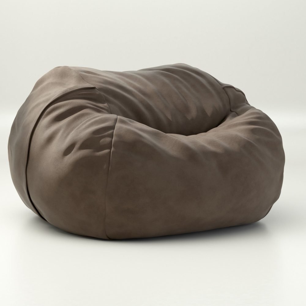 vetsak | Cover Beanbag Large - leather - cacao