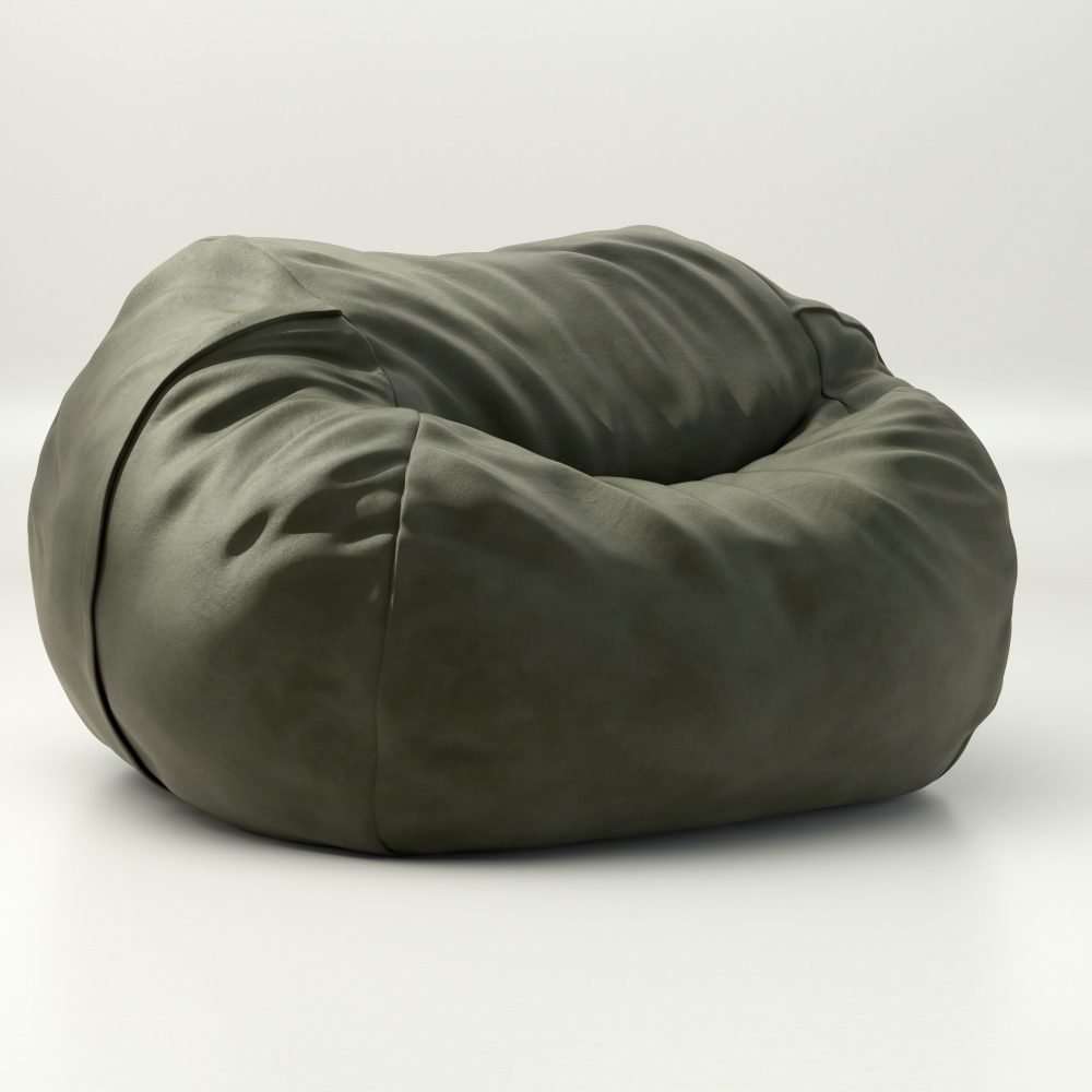 vetsak | Cover Beanbag Large - leather - olive